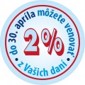 2 % z daní na podporu činnosti klubu